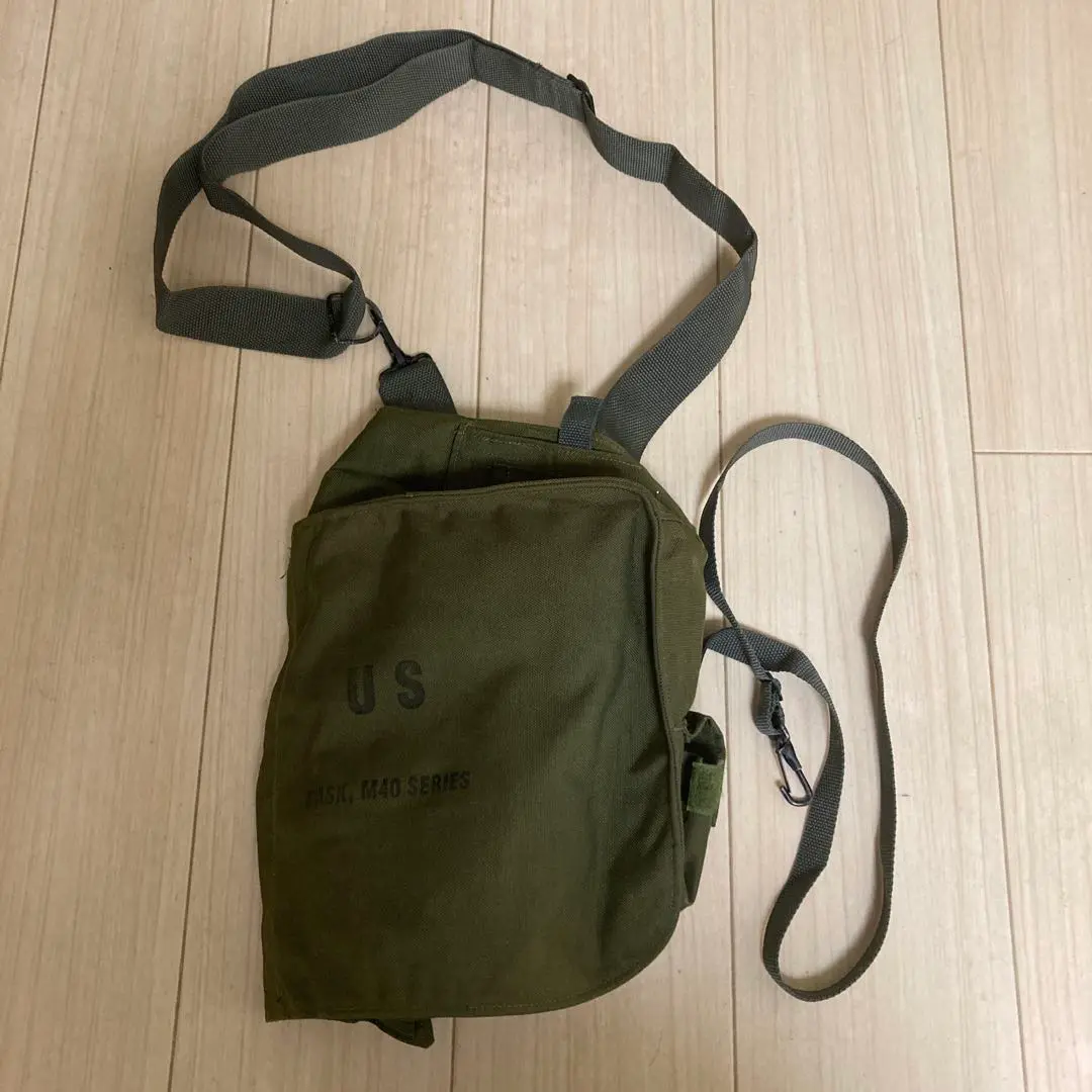 米軍放出品 M40ガスマスク バッグセット マニュアルおまけ付き