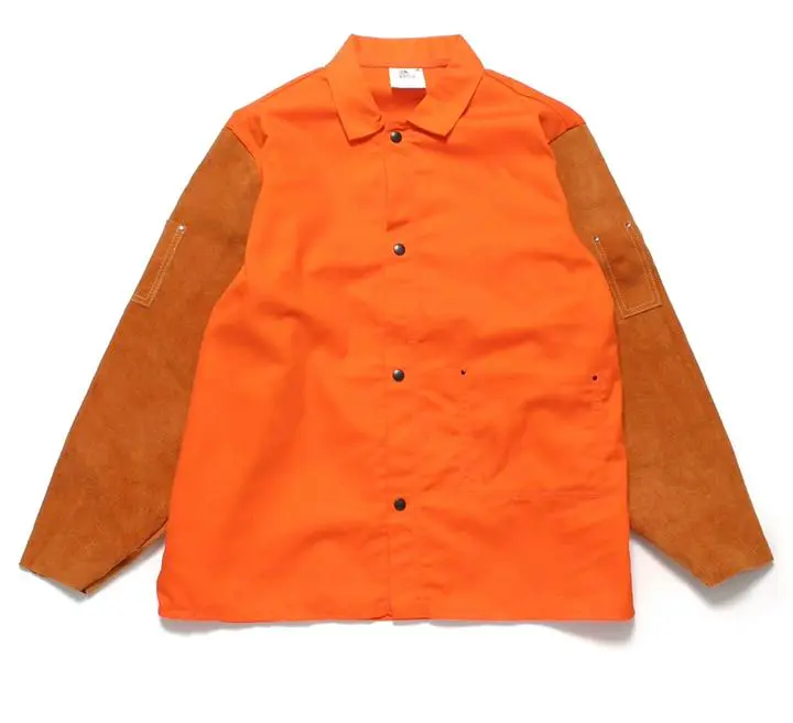 古着 スウェード レザージャケット マスタード 溶接工 1960's Vintage Welder Leather Jacket - Vintage & Archive