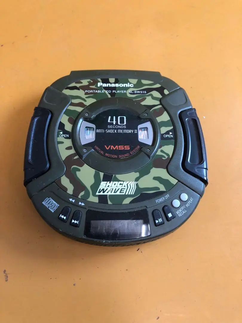 Panasonic SHOCK WAVE SL-SW515 動作品 概要 ポータブルCDプレーヤー SL-SW515 | オーディオ | Panasonic
