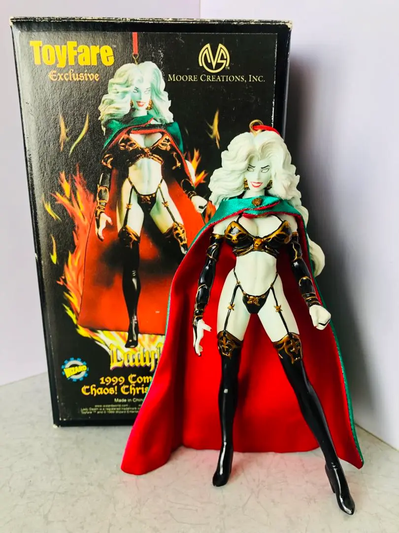 超希少 限定 直筆サイン入り レディデス Lady Death フィギュア Amazon.com: DIAMOND SELECT TOYS Femme Fatales: Lady Death IV