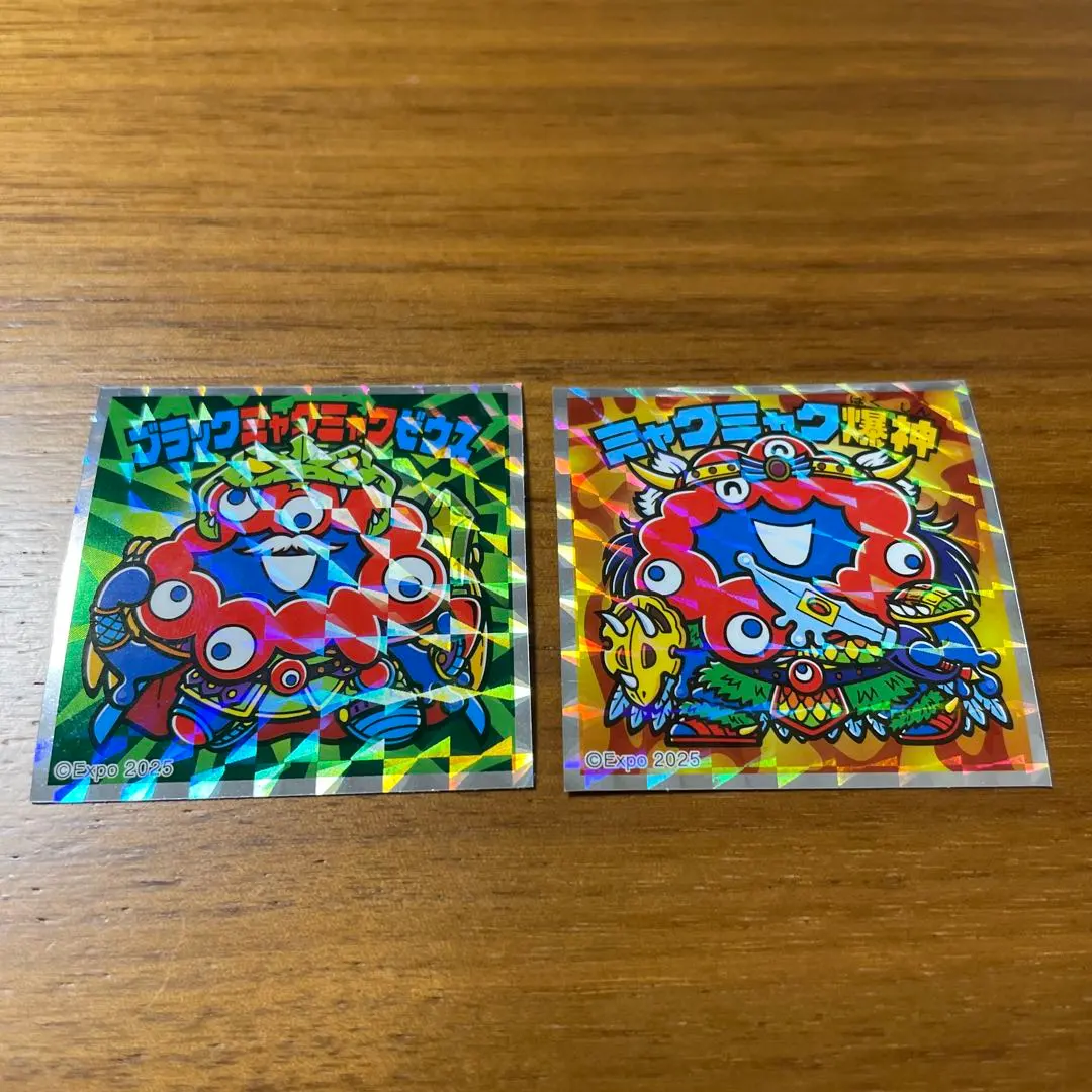 Thumbnail of Bikkuriman Seal (Myakumyaku-man) No. 3 & No. 5