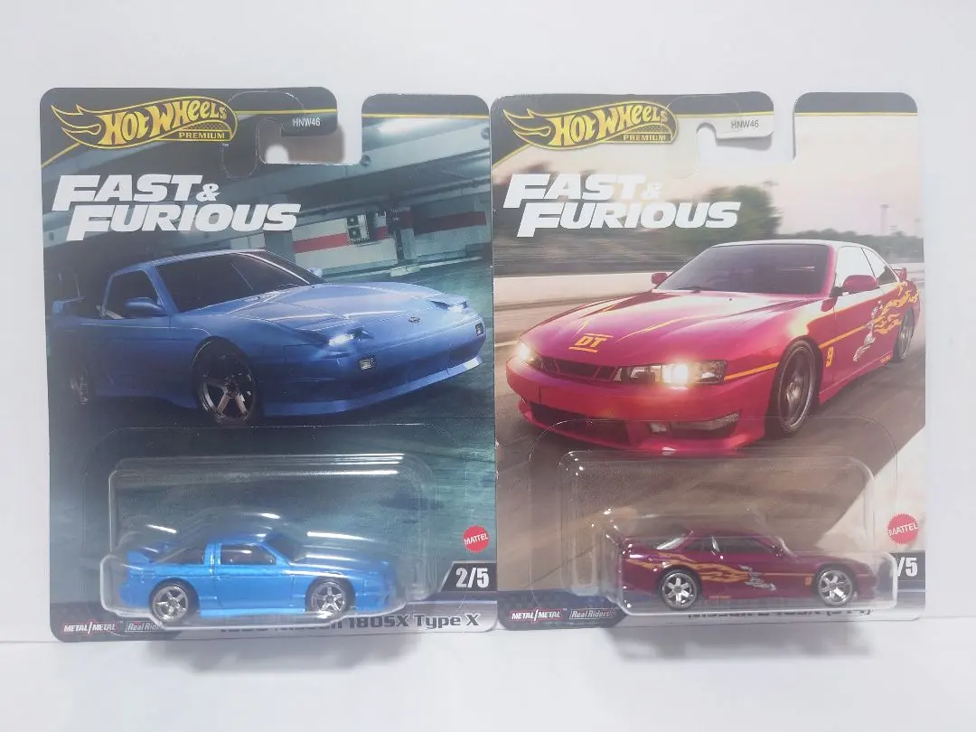 Thumbnail of Hot Wheels Fast & Furious Nissan 180SX & 240SX 2-Car Set