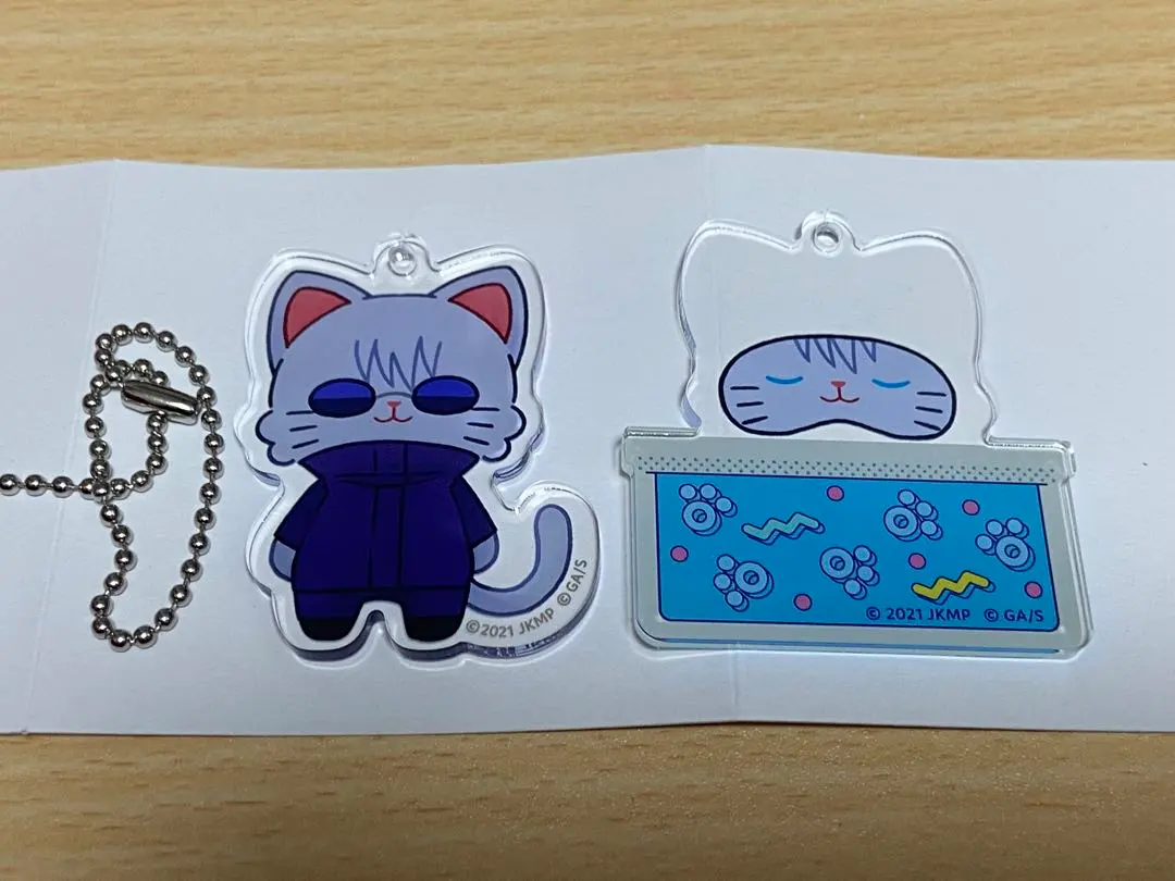 Thumbnail of Jujutsu Kaisen Oyasumi Slide Acrylic Keyholder Satoru Gojo