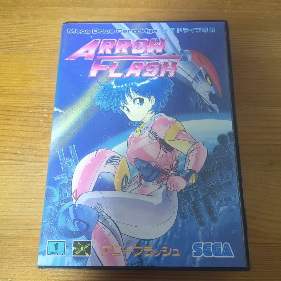 SEGA - メガドライブ　アローフラッシュ アローフラッシュ : Arrow Flash. メガドライブ実機 [SoundMod