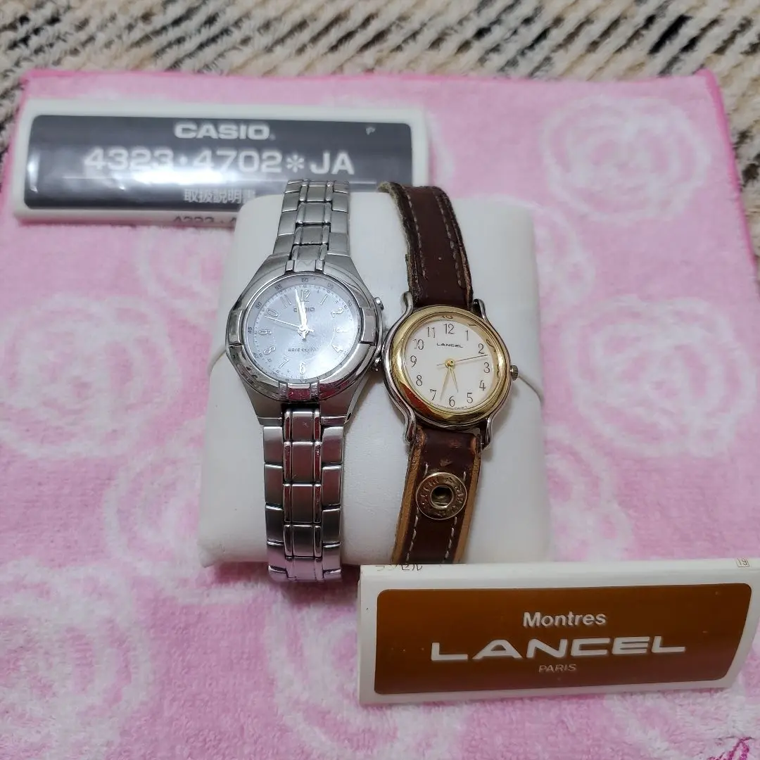 未使用 腕時計　CASIO　カシオ　4323•4702 JA　ソーラー電波時計 腕時計 CASIO カシオ 4323•4702✻JA ソーラー電波時計 防水