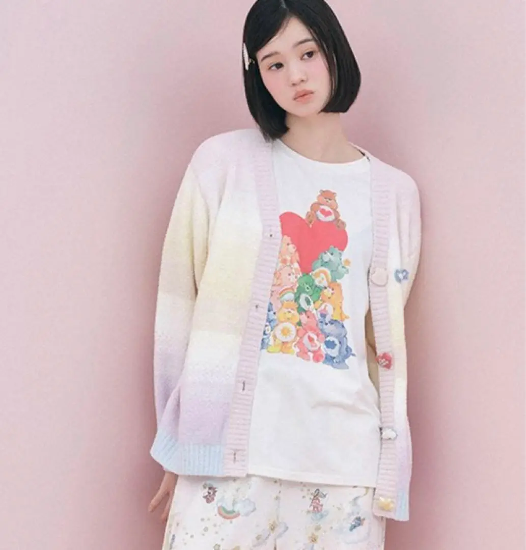 スナイデルホーム　ケアベア　コラボ　Tシャツ　ピンク　PNK　フリー★新品 2025年最新】スナイデルホーム×ケアベアの人気アイテム - メルカリ