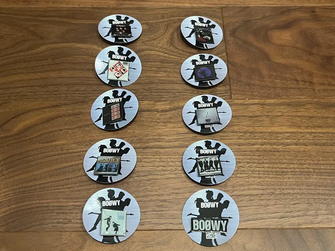 BOOWYのガチャ★コンプリート★10個★ピンバッジ Yahoo!オークション - BOOWY ピンズカプセル ガチャ 全10種