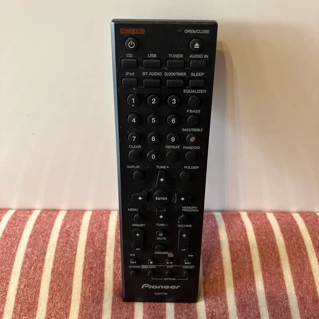 Thumbnail of Pioneer AXD7708 remote control