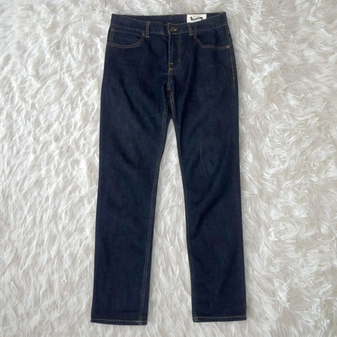 Urban Research 深藍色 牛仔褲 簡約 牛仔褲 38 的縮圖