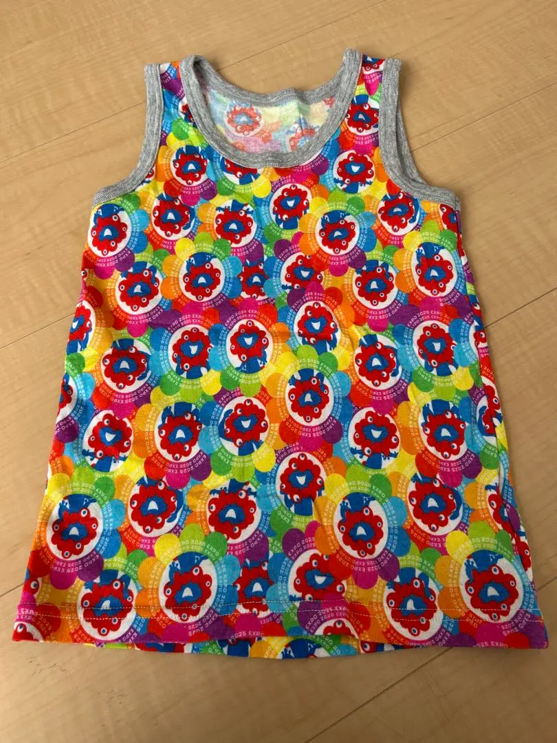 Thumbnail of Brand new, unused Myakumyaku tank top, 110cm