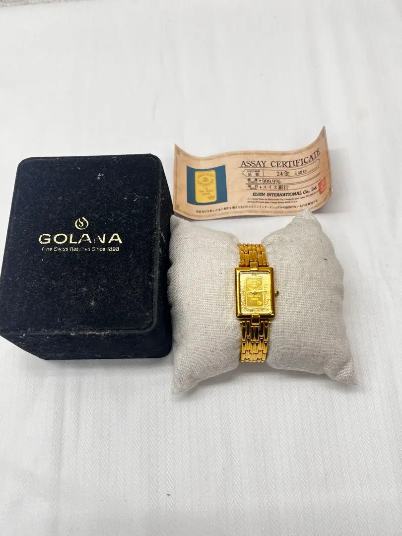 ELGIN エルジン 24K 純金 インゴット 1g クレディスイス