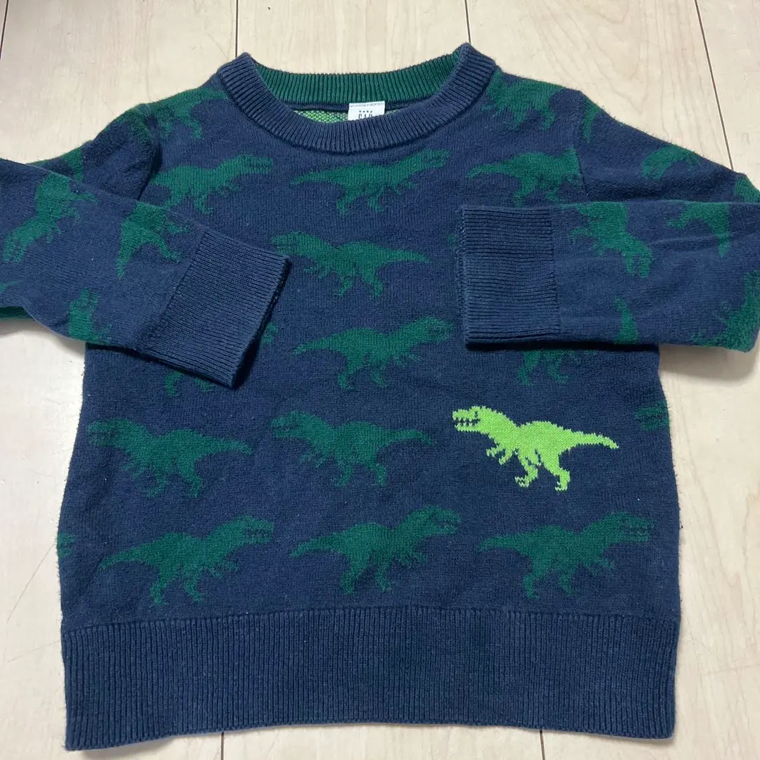 Thumbnail of GAP Dinosaur Pattern Sweater 100