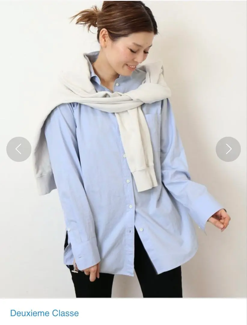 美品　EVERYDAY I LIKEのOxford Wash シャツ Deuxieme Classe（ドゥーズィエムクラス）の「EVERYDAY I LIKE