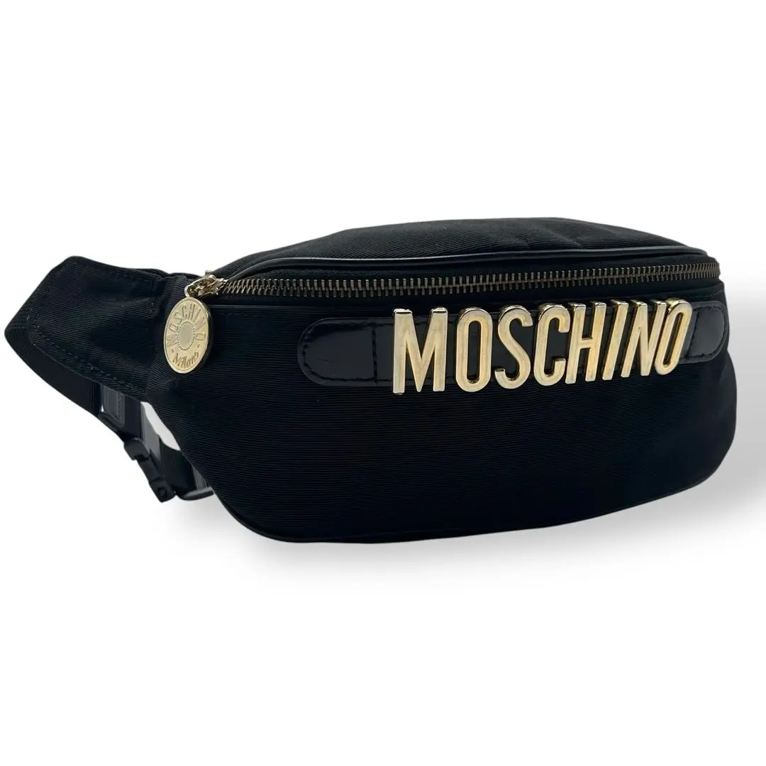 MOSCHINO◼️モスキーノ◼️レディース・ボディ・ウエストバック◼️JAPAN製 楽天市場】【20%OFF】 モスキーノ ボディバッグ ナイロン レザー
