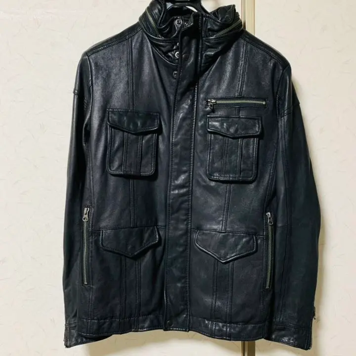 EDGE RUPERT ブラック　馬革　レザージャケット L EDGE RUPERT ブラック 馬革 レザージャケット L - メルカリ