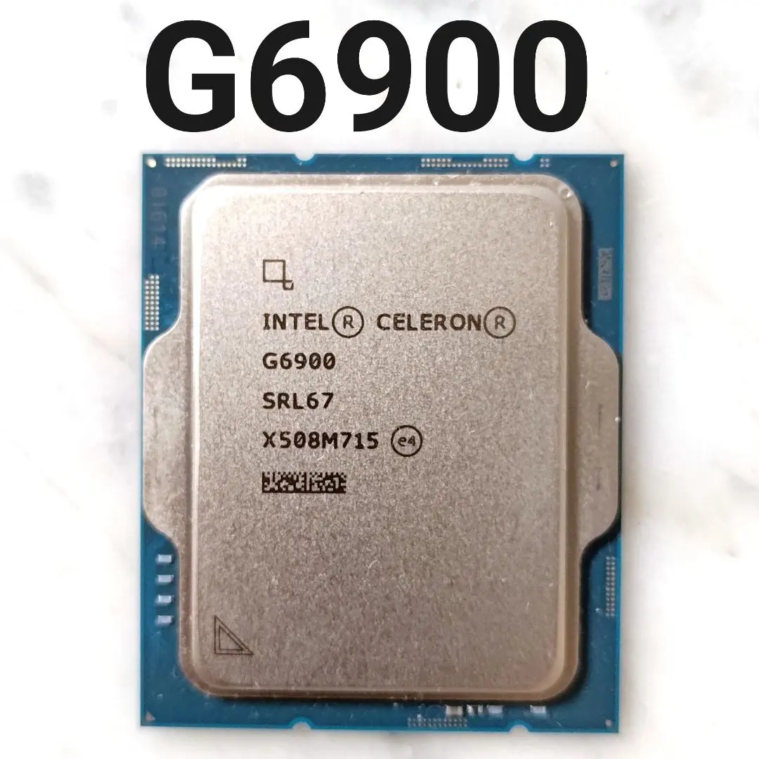 【中古】intel CELERON G6900 中古】Celeron G6900 〔3.4GHz／LGA 1700〕 [2133044257821