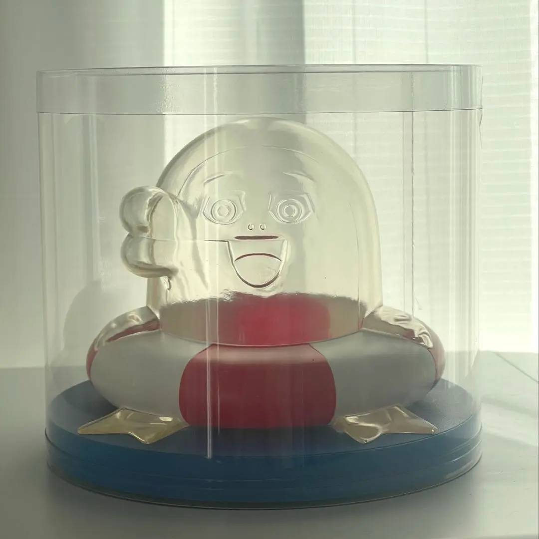 イルカのイルカくん　ソフビ　フィギュア　スケルトン イルカのイルカくん フィギュア vag - メルカリ