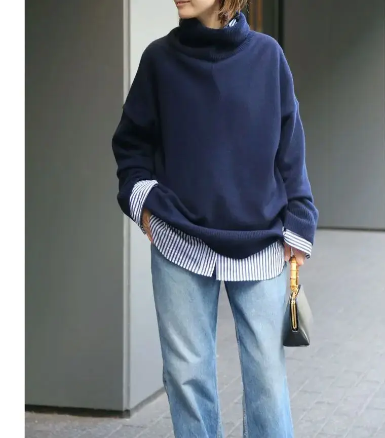 【美品】Deuxieme Classe Ariesタートルネックプルオーバー Aries タートルネックプルオーバー（ニット／セーター