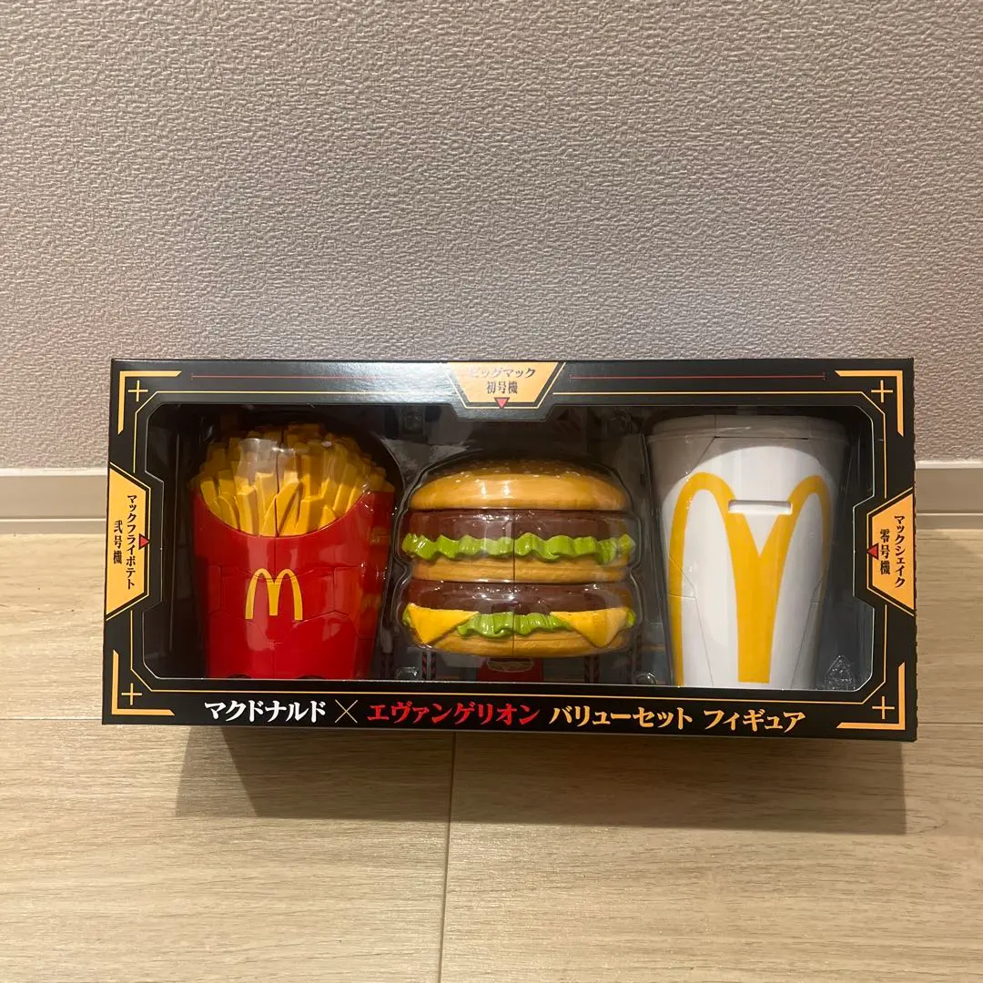 麥當勞 新世紀福音戰士 超值套餐 玩具 的縮圖