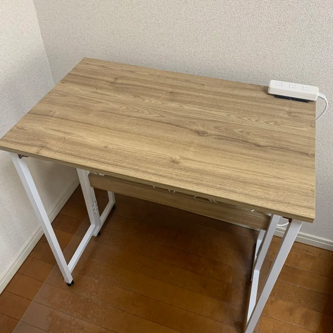 今日・明日限定値下げ価格⭐︎SYALEN 折りたたみデスク SYALEN 折りたたみデスク テレワークデスク 幅80 奥行53 高さ