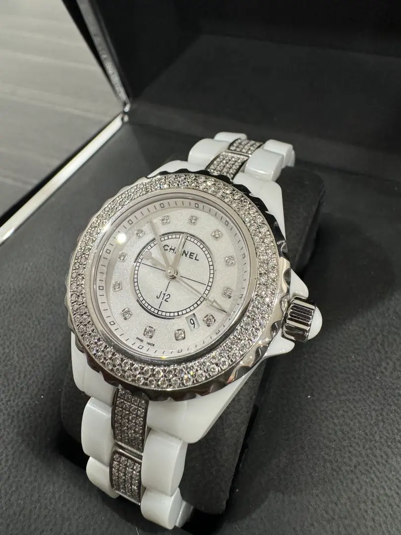 CHANEL ホワイトクォーツ時計 CHANEL J12 20 ATM Wristwatches for sale | eBay