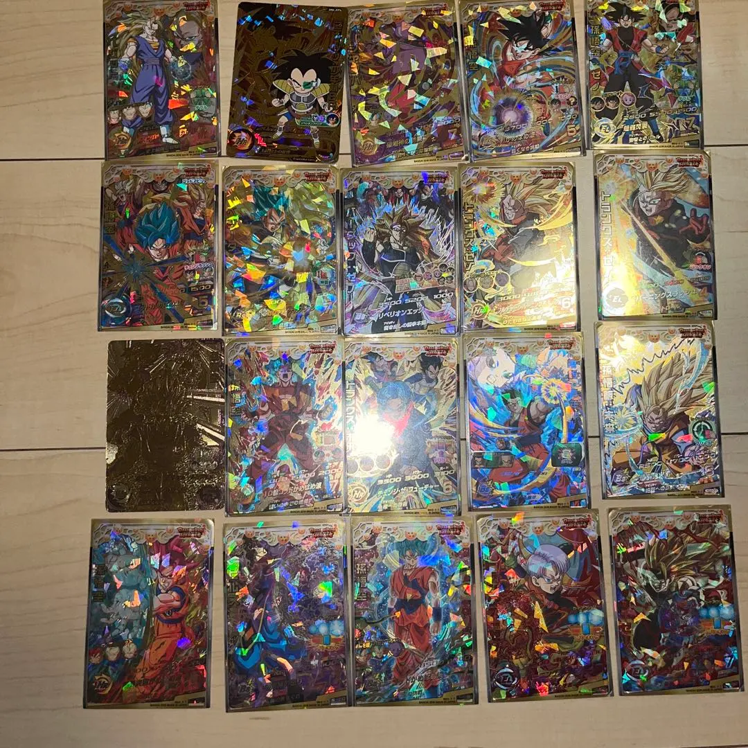 Thumbnail of 25 Dragon Ball Heroes cards