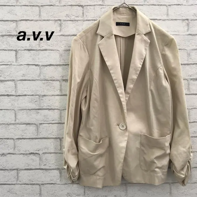 Thumbnail of a.v.v A.V.V. jacket, beige