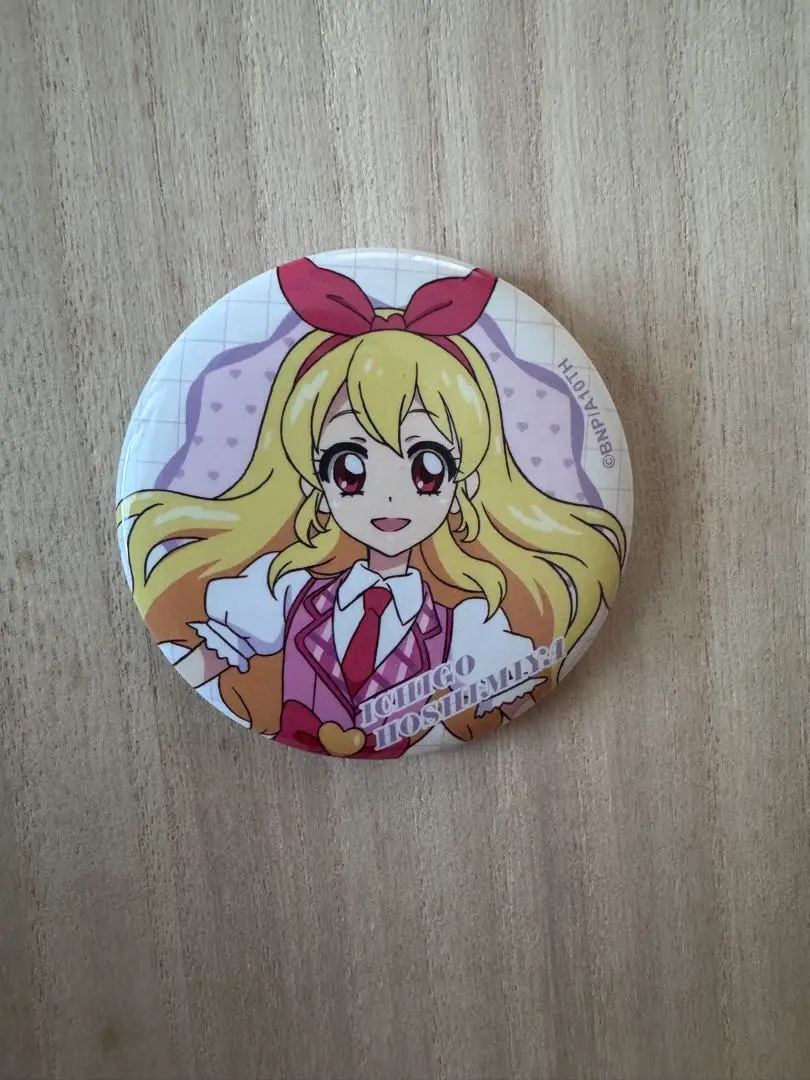 グッズ-バッチ】アイカツ！ ジュエリー缶バッジ 星宮いちご