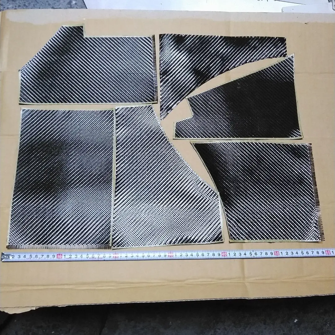 Thumbnail of 3K Twill Weave Carbon Fiber Cloth Scrap