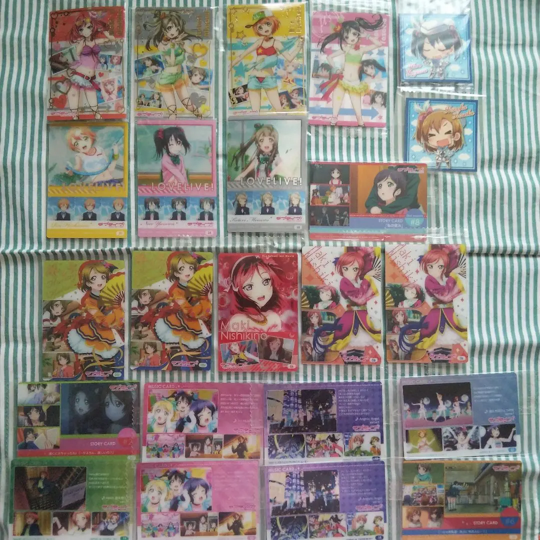 Thumbnail of Love Live! School Idol Movie Project Card Stickers