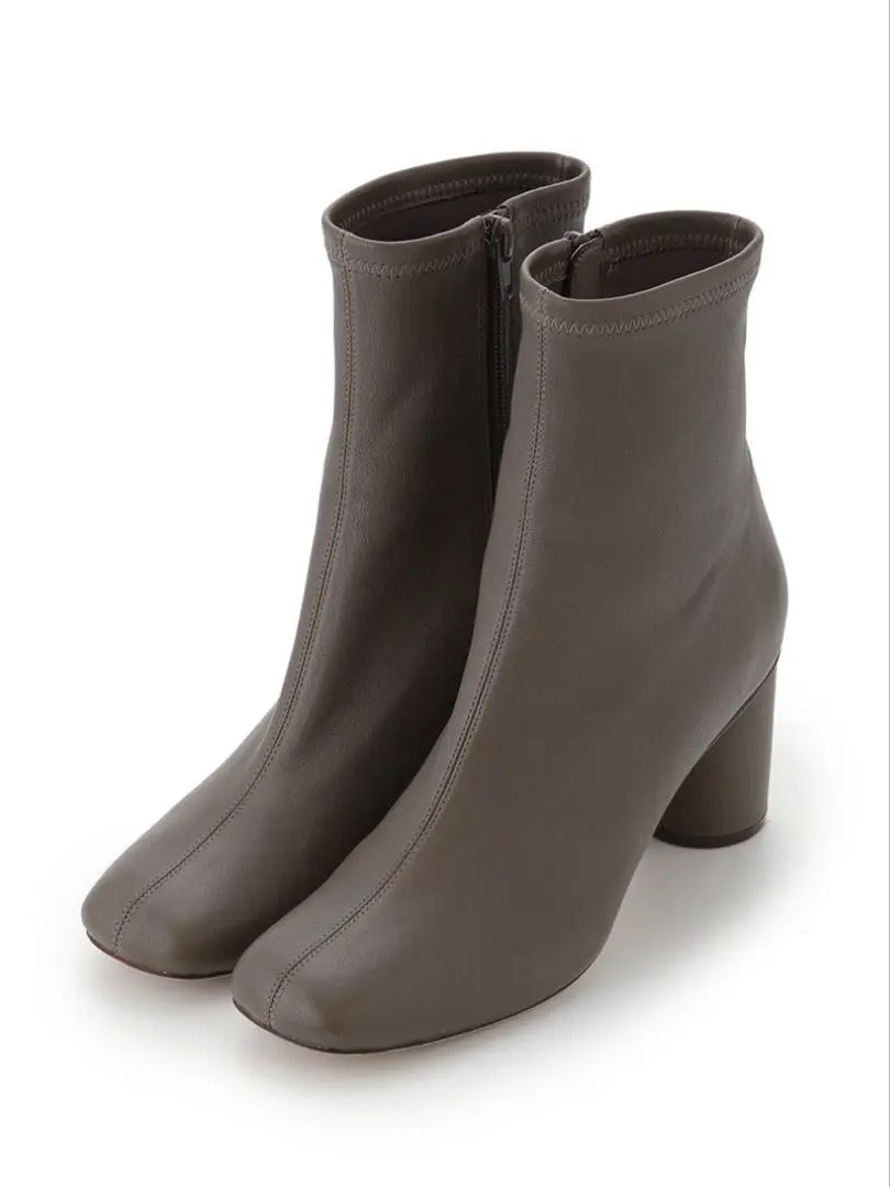 Thumbnail of FRAY I.D Short Boots Leather Boots Chunky Heel