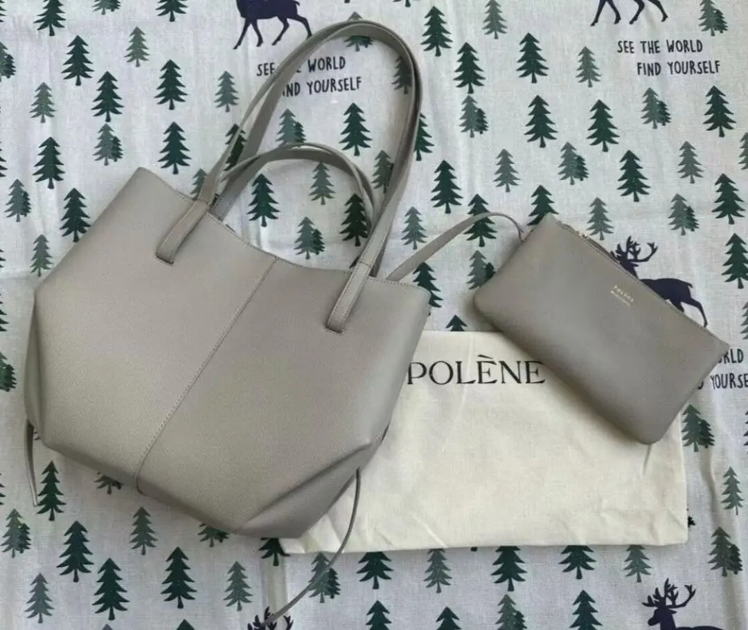 POLENE】ポレーヌ Cyme MINI 2Way トートバッグ - バッグ