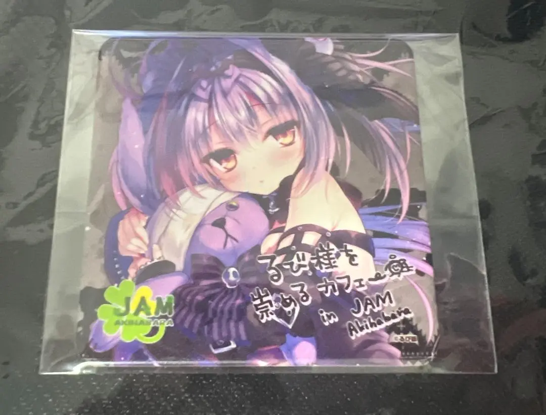 るび様　コラボカフェ　UW3 ノベルティ　ポストカード アナログお絵描き】コラボカフェに展示してほしい色紙を描く