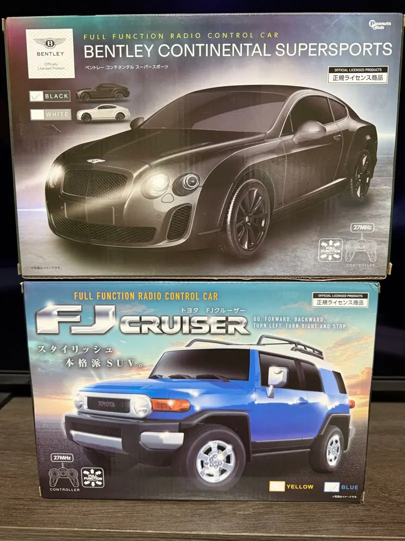 トヨタ FJクルーザー ラジコン2台セット ラジコンカー 2台セットの通販 by shinopy's shop｜ラクマ