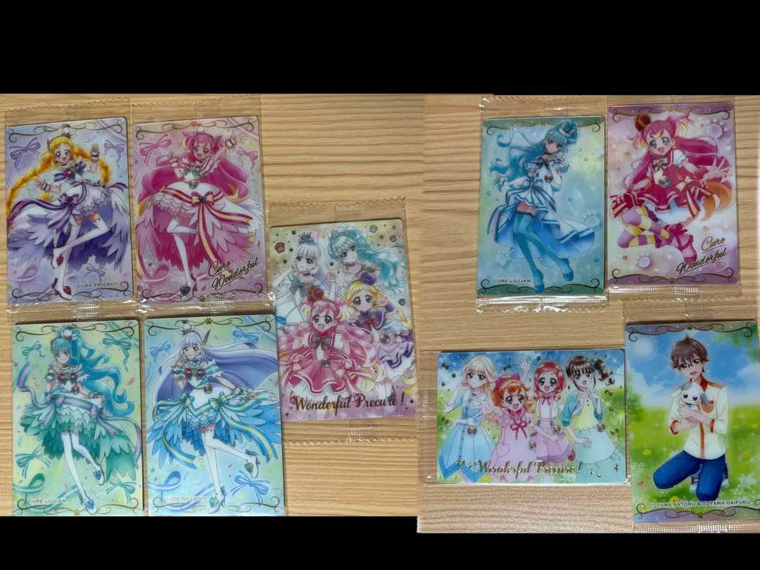 Thumbnail of Wonderful Precure Wafer Card Set (Bulk Sale)