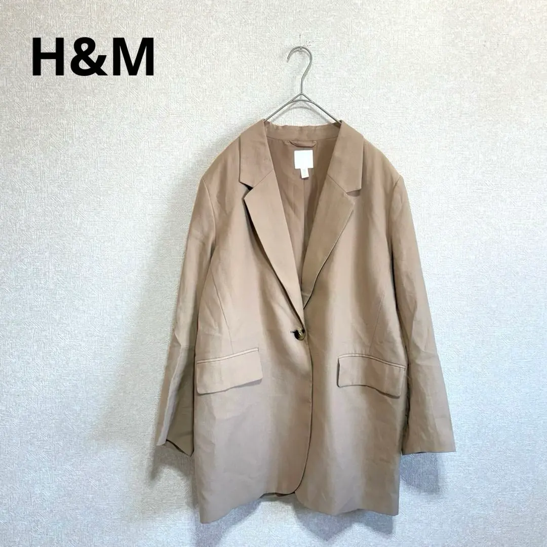 Thumbnail of H&M Tailored Jacket Oversized Beige US Size M