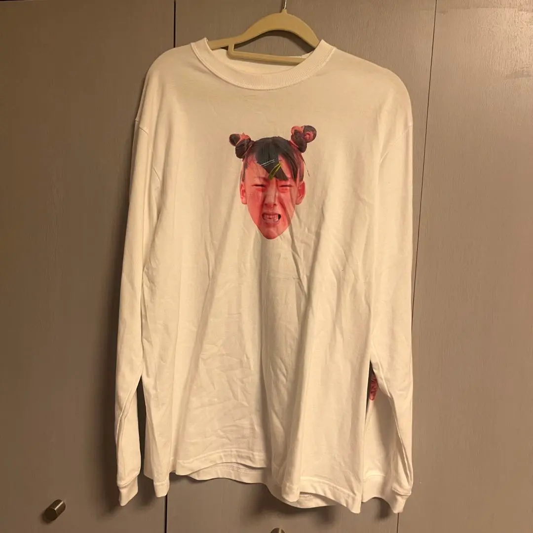 フワちゃんANN0 ロングTシャツ　M フィードバック・フィードバックA面ロングTシャツ M : フワ