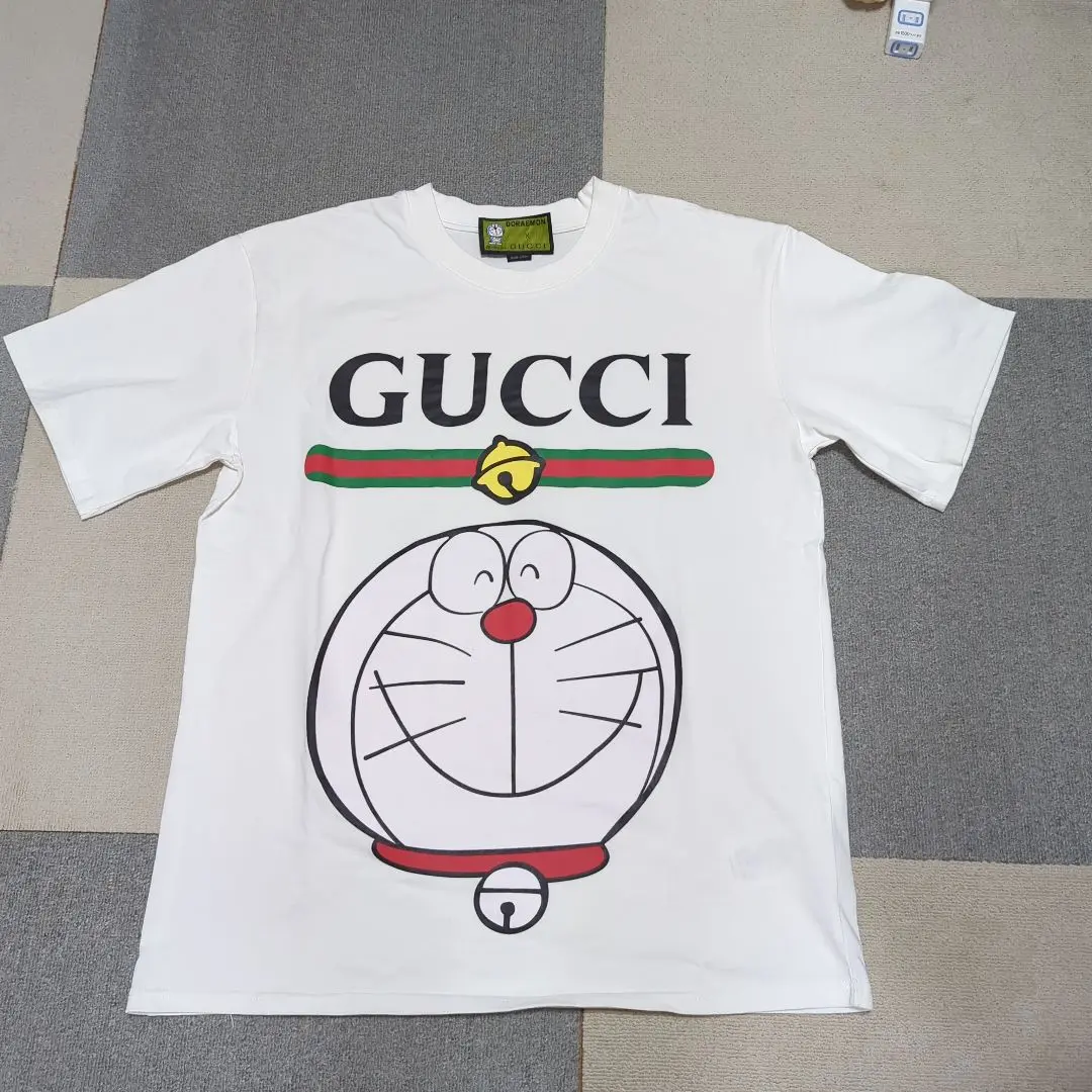 GUCCI Tシャツ ロゴ ドラえもんコラボ 50周年 美品 未使用 タグ