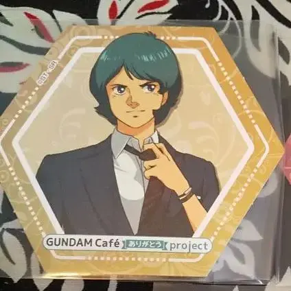 【カミーユ・ビダン】ガンダムカフェ 缶バッジ 2個セット ガンダムカフェオンライン「Christmas ～Christmas present