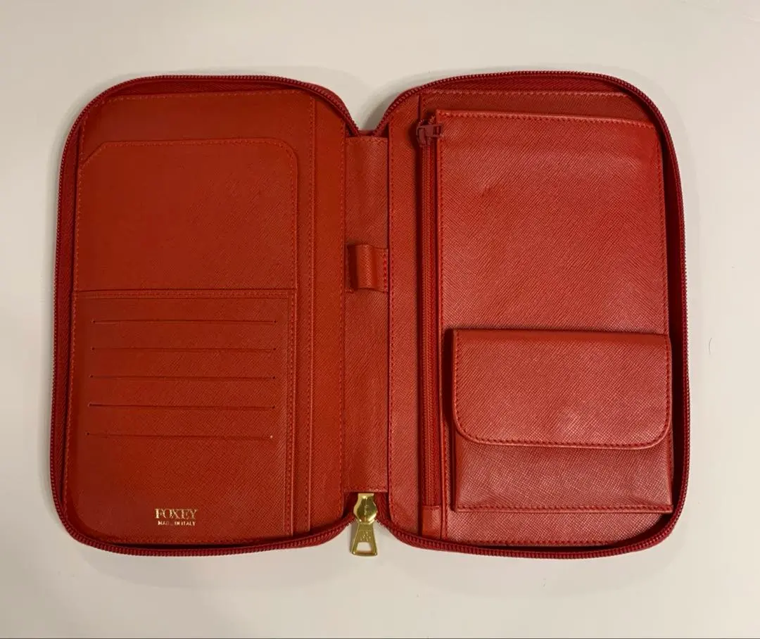 Thumbnail of FOXEY Beautiful Condition Passport Shoulder Wallet Mini Bag Long Wallet