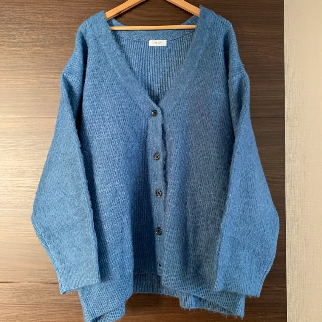 Thumbnail of LOWRYS FARM Shaggy Cardigan - Blue