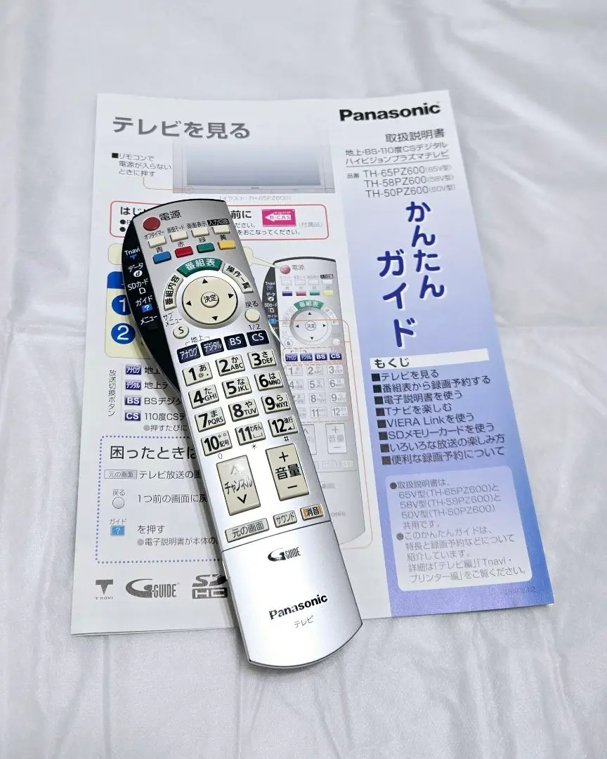貴重 パナソニック 高画質プラズマテレビ TH-50PZ600 送料込み 概要 地上・BS・110度CSデジタルハイビジョンプラズマ