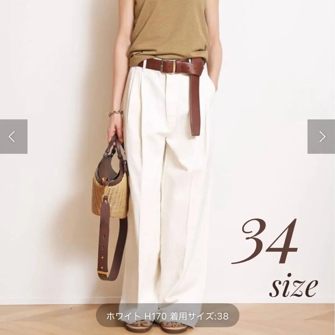 新品　プラージュ　カルメイヤーWIDE LEG レッグ　デニム 新品 プラージュ カルメイヤーWIDE LEG レッグ デニム