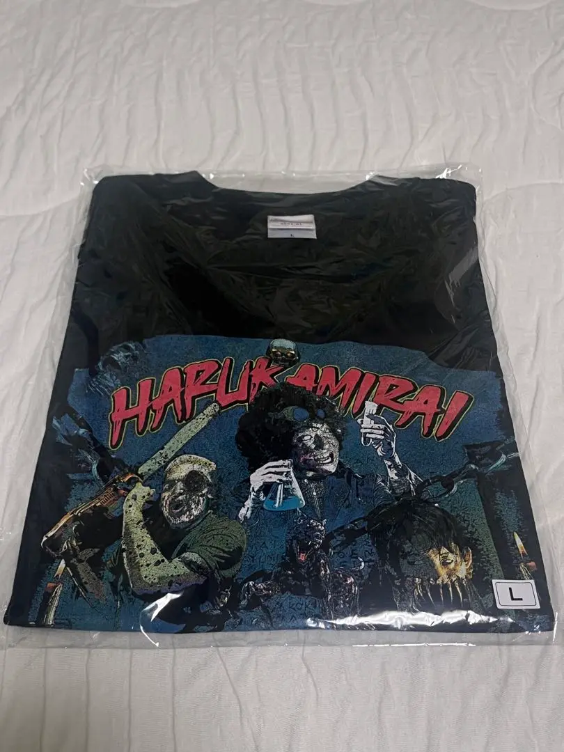 新品　未開封　ハルカミライ　ホラーナイトTee Tシャツ　ブラック　黒　XL 商品詳細ページ | ハルカミライ OFFICIAL SHOP | ホラーナイト