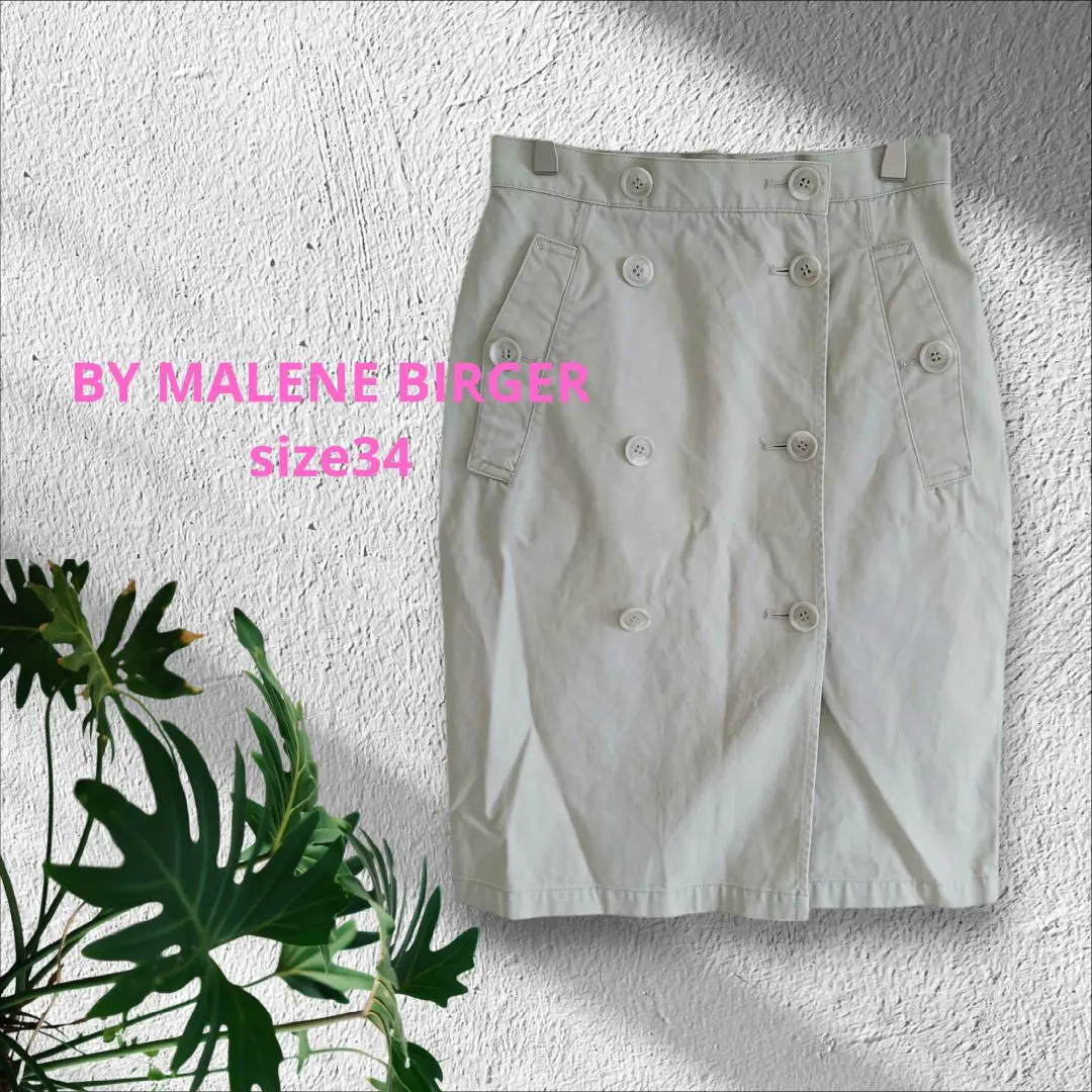 114t*美品 バイマレーネビルガー ジャンパースカート BY MALENE BIRGER - 114t*美品 バイマレーネビルガー ジャンパー