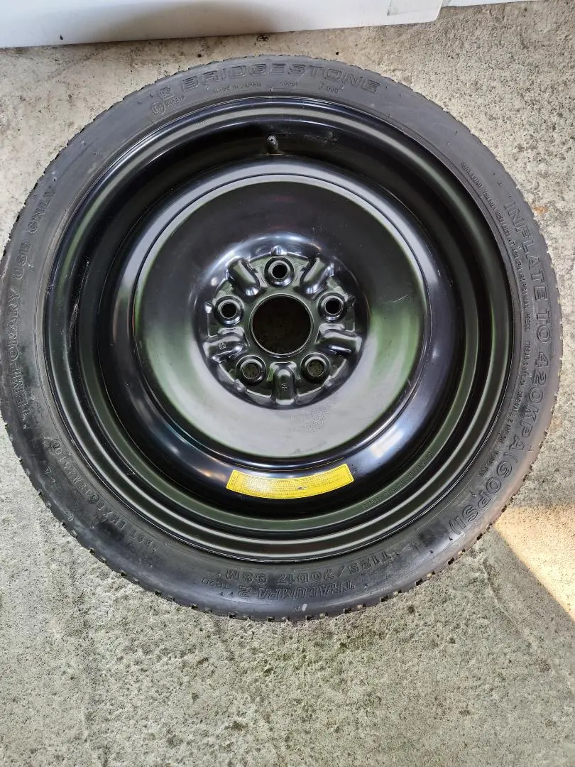 BRIDGESTONE TRACOMPA-2 T125/70D17 スペアタイヤ（BFGoodrich
