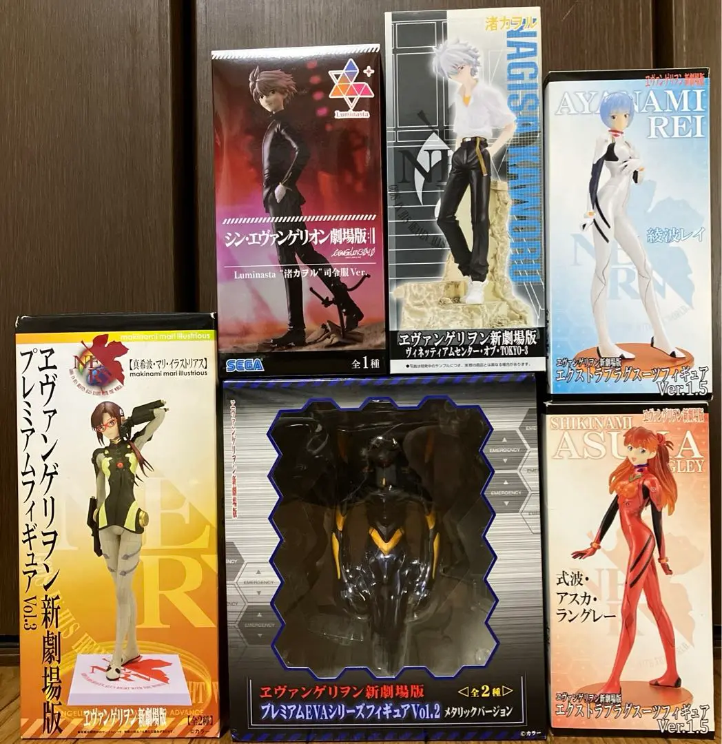 (未使用･未開封品)　ヱヴァンゲリヲン新劇場版 プレミアムフィギュア Vol.3 式波・アスカ・ラングレー / 真希波・マリ・イラストリアス 全2種セット tu1jdyt Amazon | ヱヴァンゲリヲン新劇場版 PMフィギュア プレミアム