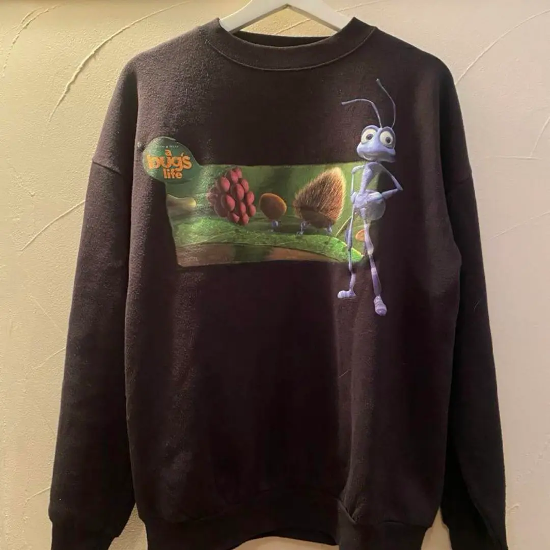 Disney vintage スウェット バグズライフ ディズニー L Disney vintage スウェット バグズライフ ディズニー L
