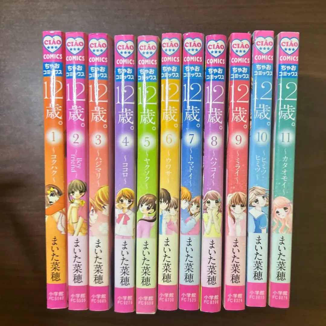 Thumbnail of 12-year-old. Volumes 1-11 set
