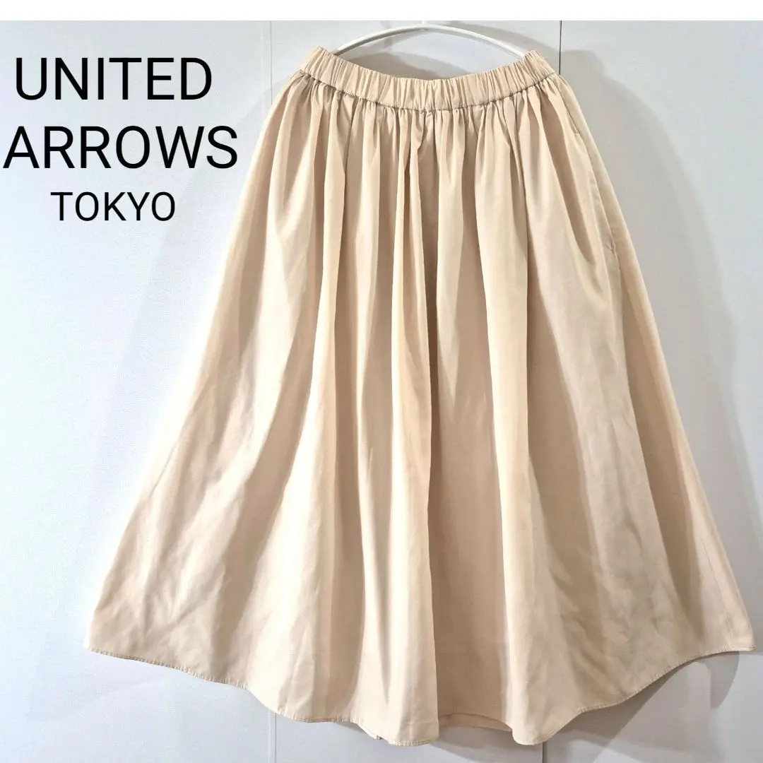 Thumbnail of UNITED ARROWS TOKYO Flare Long Skirt SIZE 38